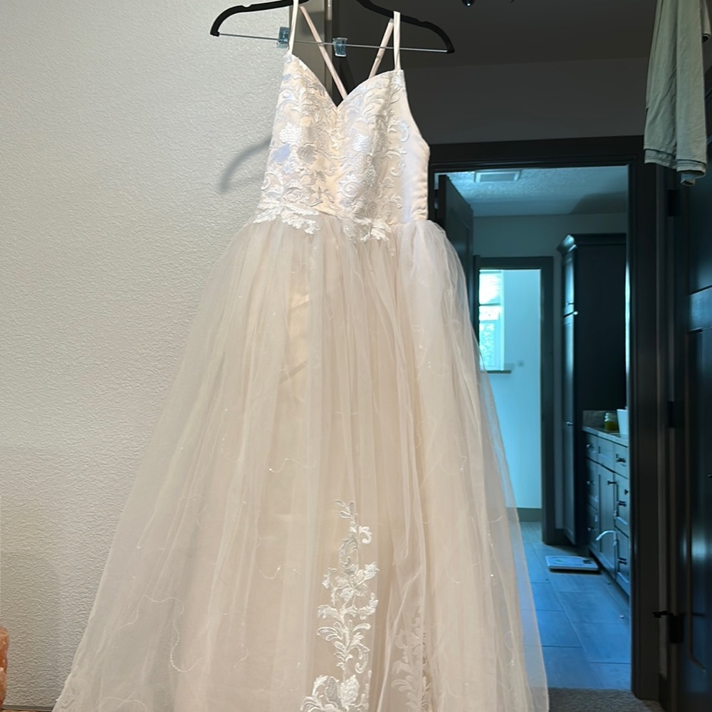 Flower girl/wedding dress.